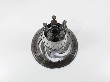 2007 Harley Dyna FXDB Street Bob Rear Wheel Hub Spoke 17" + Rotor 40979-06B {{ shop.shopifyCountryName }} - Mototech271