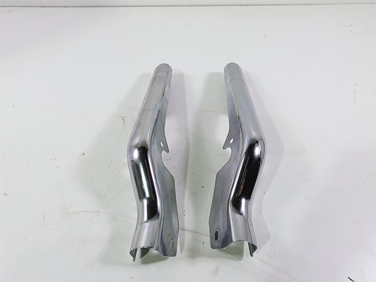 2005 Harley Touring FLHRI Road King Rear Frame Chrome Cover Struts 47502-97 {{ shop.shopifyCountryName }} - Mototech271