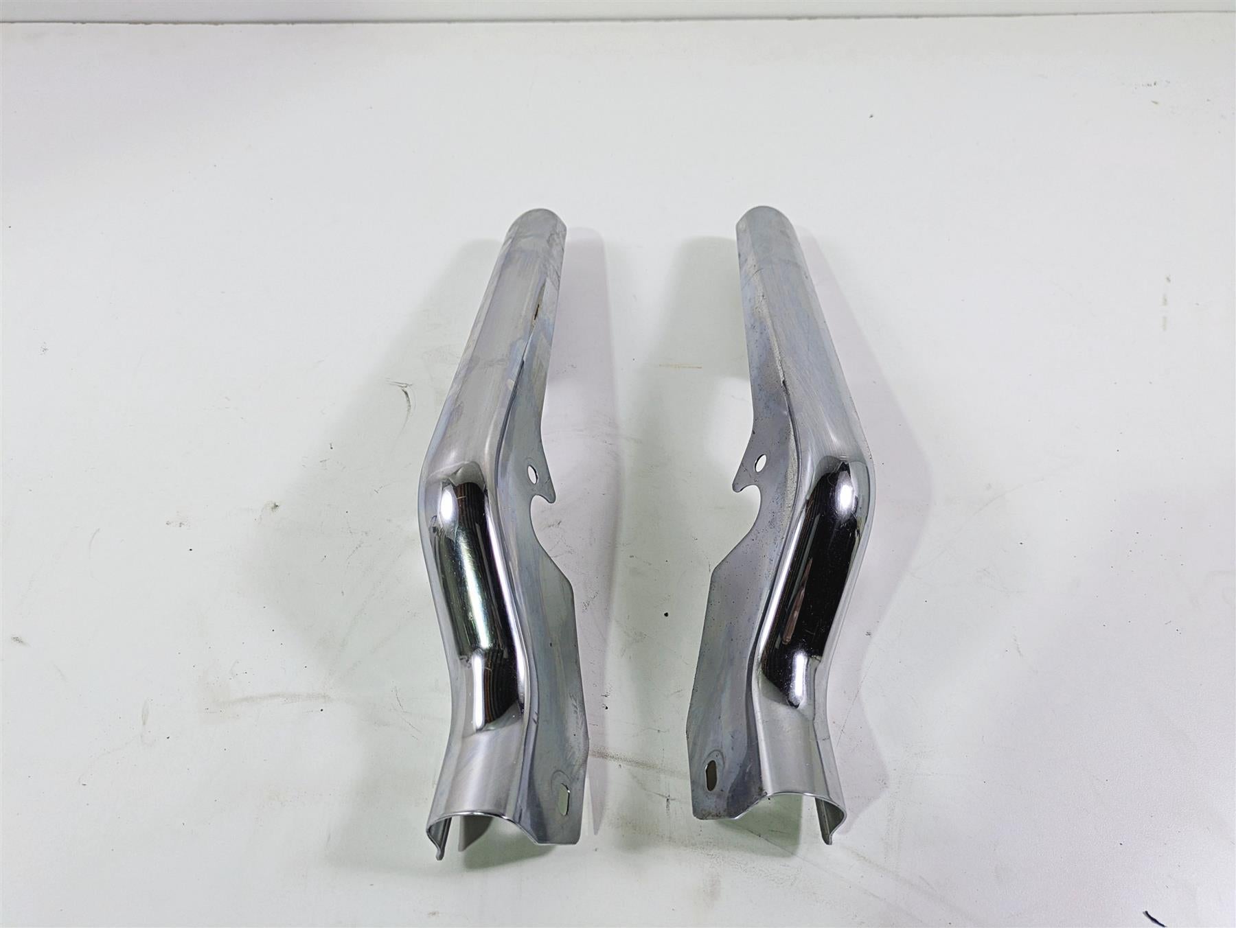 2005 Harley Touring FLHRI Road King Rear Frame Chrome Cover Struts 47502-97 {{ shop.shopifyCountryName }} - Mototech271