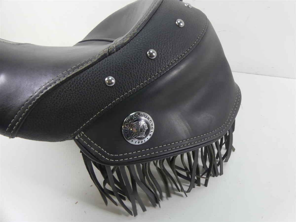 2016 Indian Chieftain Dark Horse Front Rider Driver Studded Saddle Seat 2205996 {{ shop.shopifyCountryName }} - Mototech271