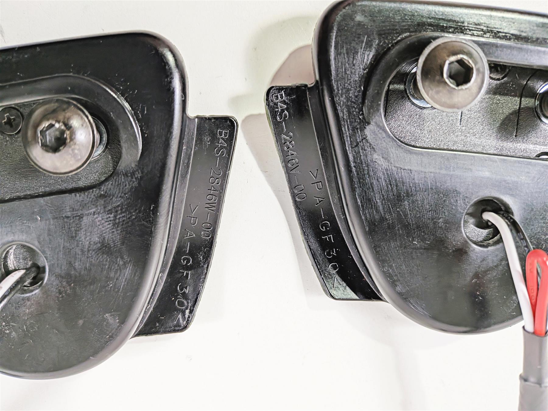 2022 Yamaha YZF R1 R1M RN65 NRC Mirror Block Off Turn Signal Set R1-MBO-20-Mototech271