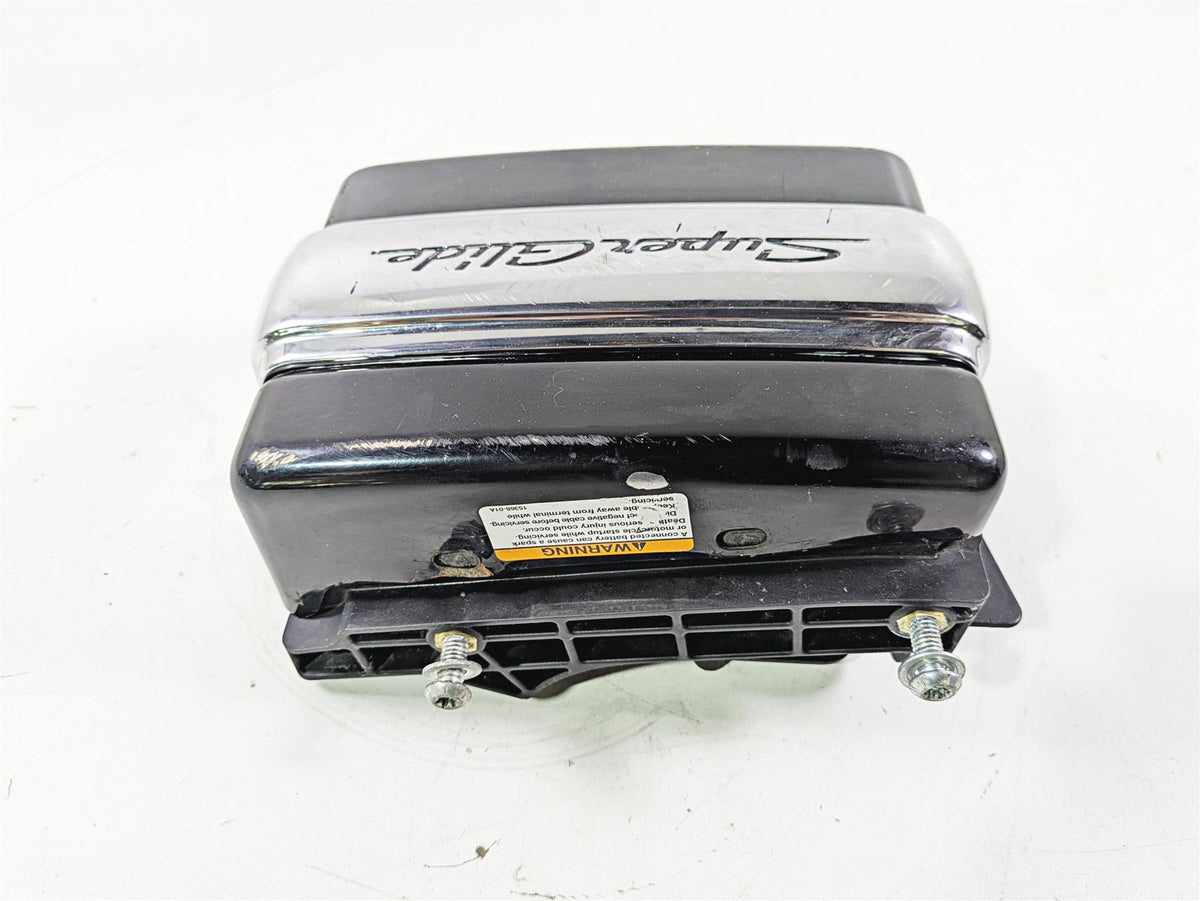 2011 Harley FXDC Dyna Super Glide Right Battery Tray & Cover 70379-06B {{ shop.shopifyCountryName }} - Mototech271