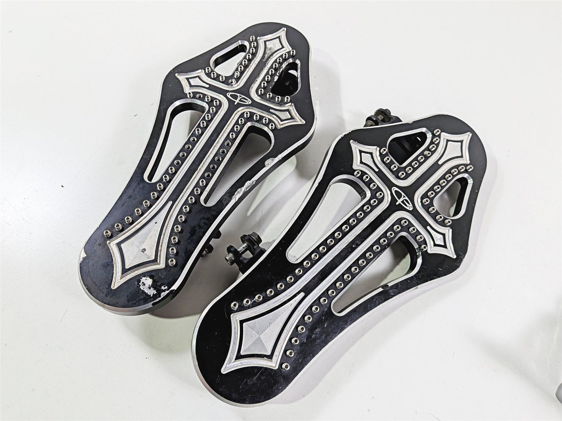 2017 Harley Touring FLHXS Street Glide Precision Billet Darkside Floor Board DRK-410-ALL-BLK {{ shop.shopifyCountryName }} - Mototech271