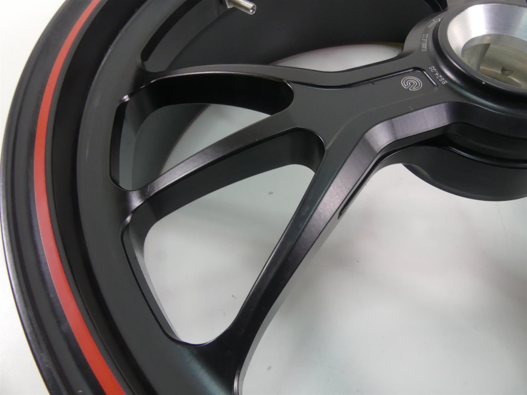 2014 Ducati Hypermotard 821 SP Rear 17x5.5 Marchesini Wheel Rim 50121651AB {{ shop.shopifyCountryName }} - Mototech271