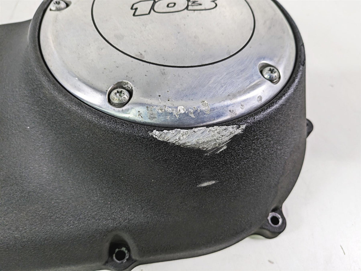 2017 Harley Dyna FXDB Street Bob Outer Primary Drive Clutch Cover -Mid 60761-06A {{ shop.shopifyCountryName }} - Mototech271