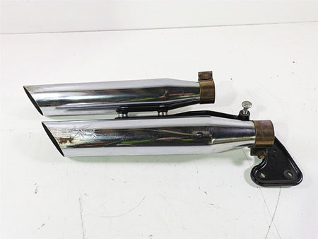 2017 Harley FLS Softail Slim Rc Components 3" SlipOn Exhaust Muffler Set RCXSC18 {{ shop.shopifyCountryName }} - Mototech271