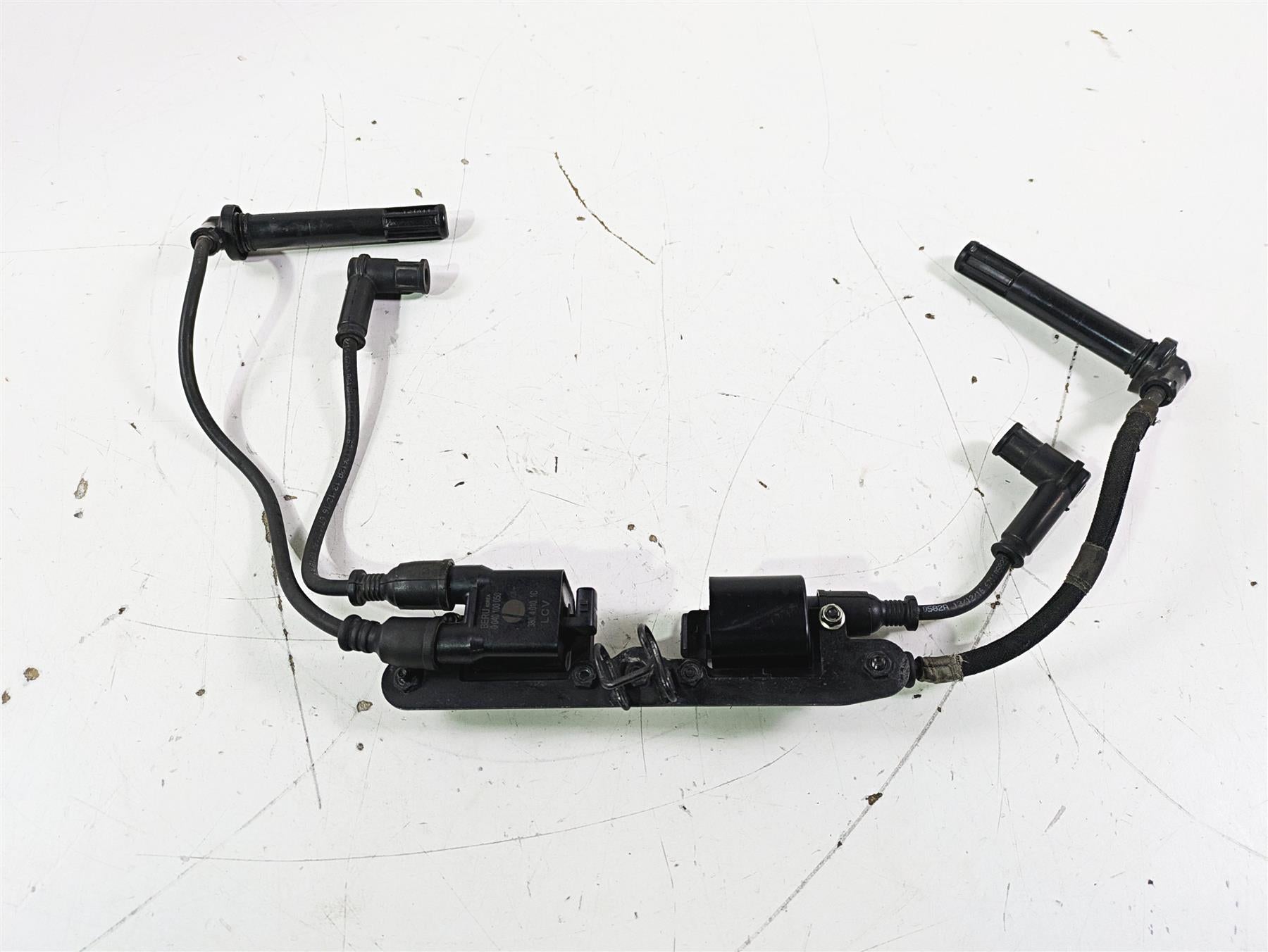 2017 Ducati Monster 1200 S Beru Ignition Coils Wires Plugs & Bracket 38040101C {{ shop.shopifyCountryName }} - Mototech271