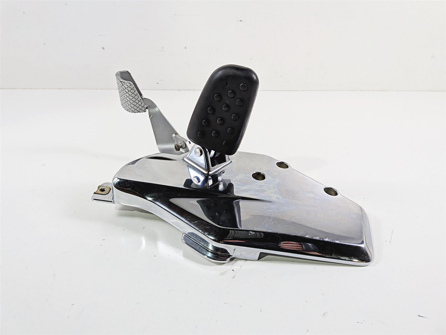 2002 BMW K1200LT 89V3 Right Chrome Footpeg Set & Brake Pedal 46717682134 {{ shop.shopifyCountryName }} - Mototech271