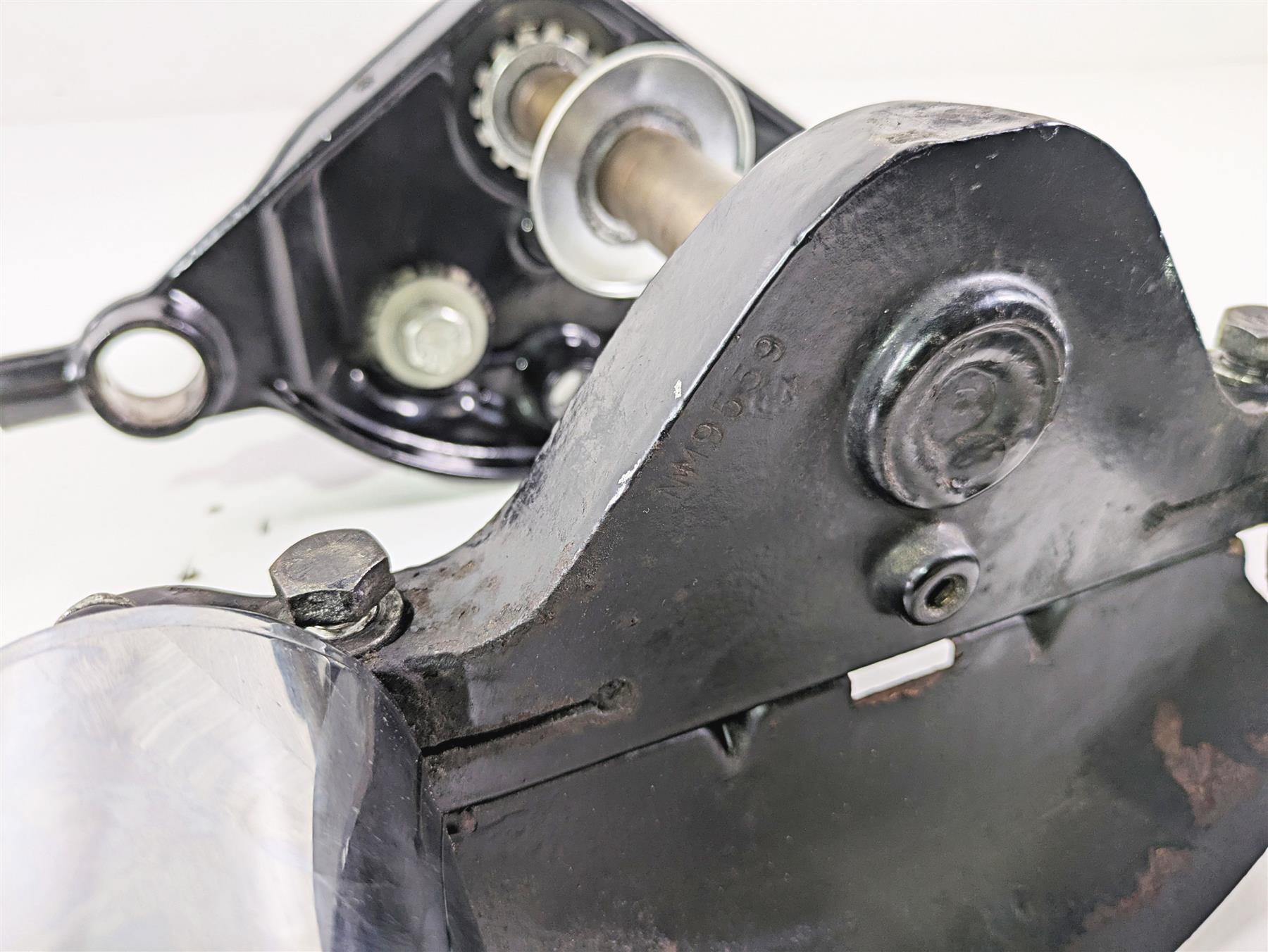 1998 Harley Touring FLHRCI Road King Upper Lower Triple Tree Cover Set 45435-95 {{ shop.shopifyCountryName }} - Mototech271