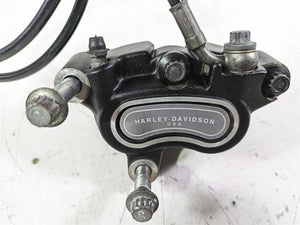 2013 Harley FXDWG Dyna Wide Glide Front Brake Caliper + Line - Read 41300001 | Mototech271