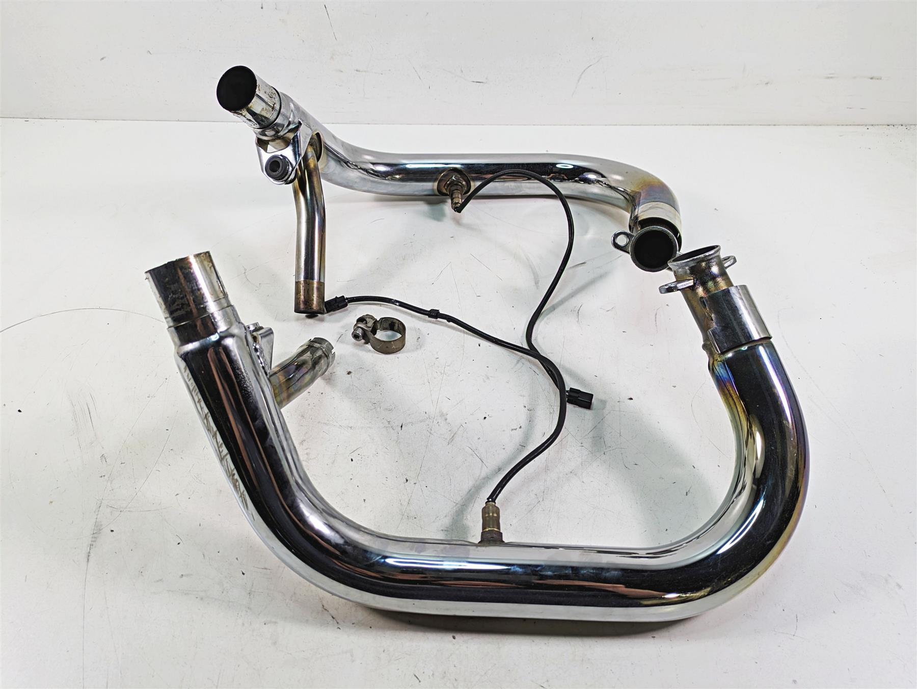 2011 Triumph America Exhaust Header Manifold Pipe Set T2203000 T2203001 {{ shop.shopifyCountryName }} - Mototech271