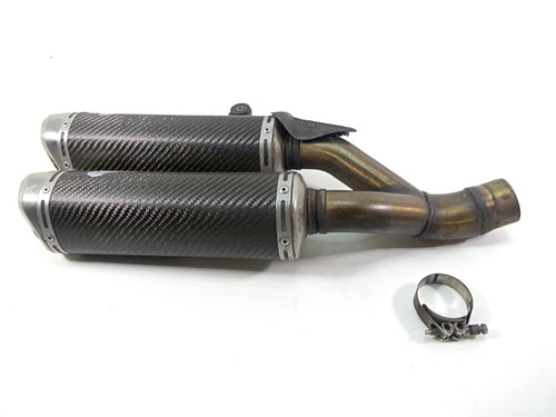 2012 Ducati Monster 1100 EVO Termignoni Slip On Exhaust Muffler Pipe 96458811B | Mototech271