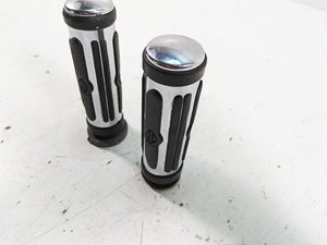 2008 Harley FLHTCU Electra Glide Oem Chrome Rubber Hand Grip Set 56246-08 | Mototech271