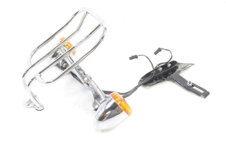 2006 Harley Sportster XL1200 C Rear Six Pack Rack Blinker Plate Holder Set {{ shop.shopifyCountryName }} - Mototech271