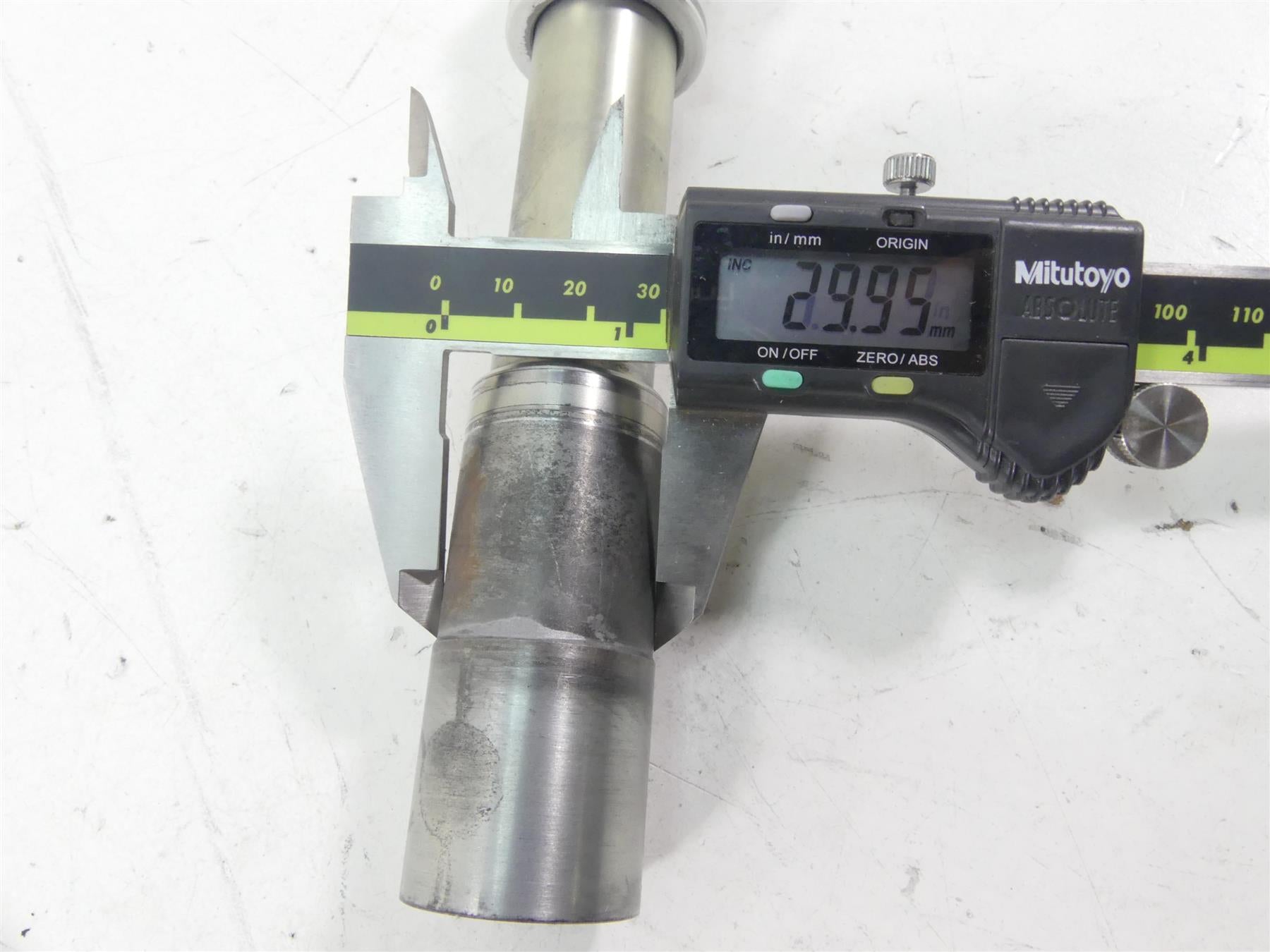 2012 BMW R1200 GS K255 Adventure Straight Front Axle Wheel Spindle 36318526446 {{ shop.shopifyCountryName }} - Mototech271