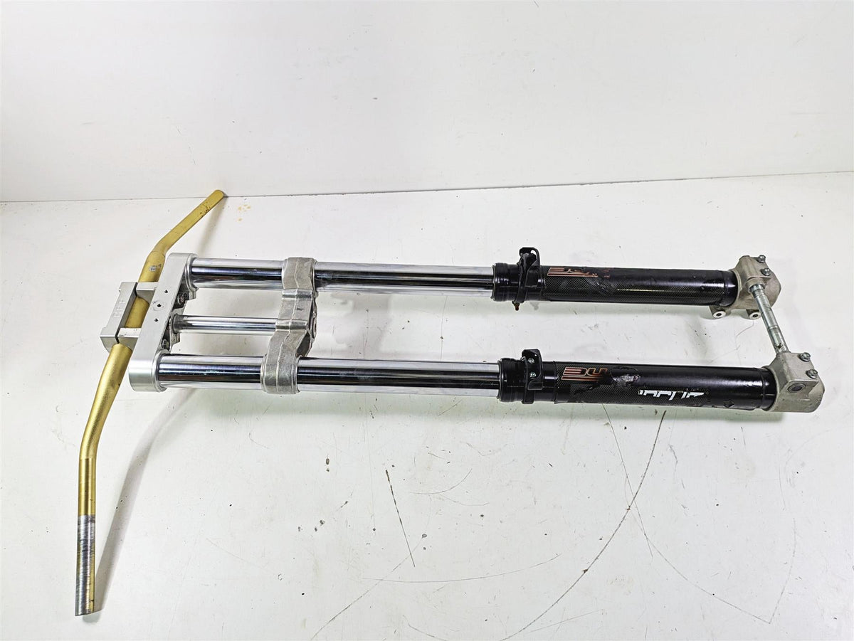 1998 KTM 380 SX MX Forks Trees Risers Handlebars 0918S741 0918S742 {{ shop.shopifyCountryName }} - Mototech271
