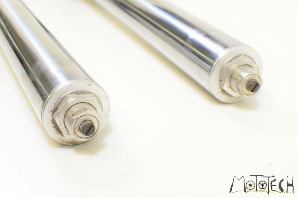 2005 Kawasaki ZZR1200 ZX1200 Ninja Front STRAIGHT Forks Fork Legs 44075-0016-458 {{ shop.shopifyCountryName }} - Mototech271