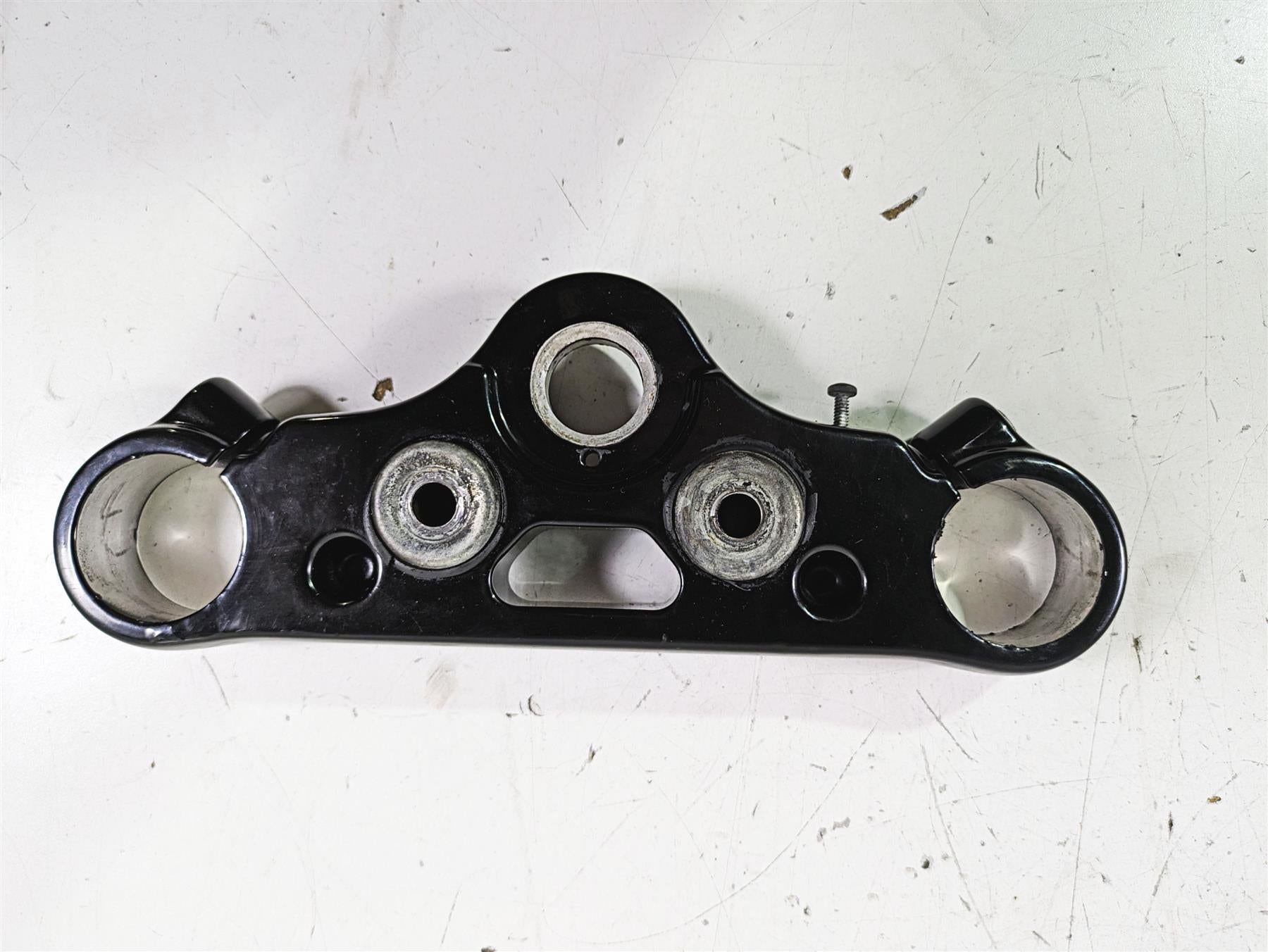 2013 Harley FXDWG Dyna Wide Glide Upper Triple Tree Steering Clamp 49mm 46700-08 {{ shop.shopifyCountryName }} - Mototech271