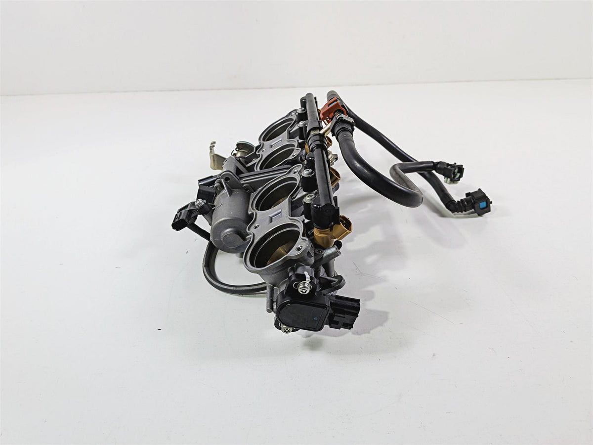 2016 Yamaha YZF R1 RN32 Mikuni Throttle Body Bodies Fuel Injectors 2CR-13750-00 {{ shop.shopifyCountryName }} - Mototech271
