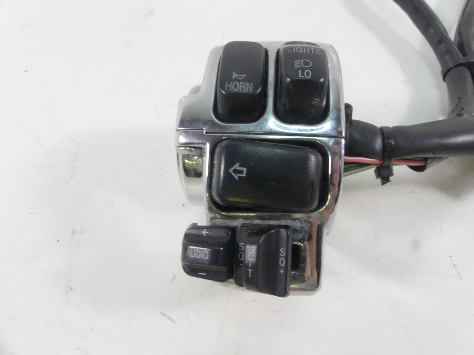 2006 Harley Touring FLHCU SE CVO Left Control Switch Blinker Audio -Read 71597-9 {{ shop.shopifyCountryName }} - Mototech271
