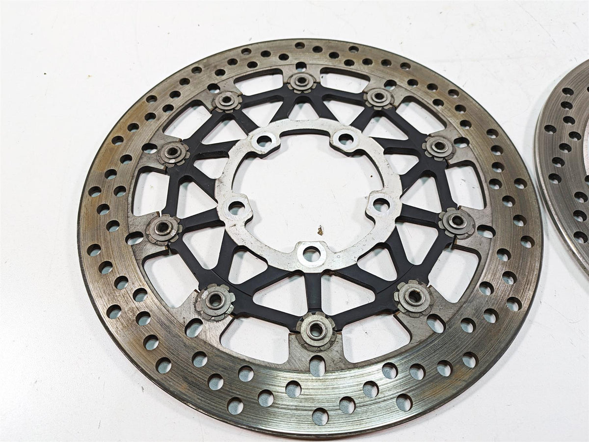 2012 Triumph Tiger 800XC ABS Brembo Front Brake Disc Rotor Set T2024400 {{ shop.shopifyCountryName }} - Mototech271