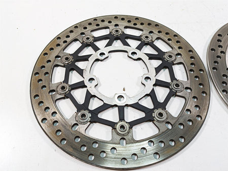2012 Triumph Tiger 800XC ABS Brembo Front Brake Disc Rotor Set T2024400 {{ shop.shopifyCountryName }} - Mototech271
