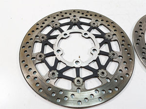 2012 Triumph Tiger 800XC ABS Brembo Front Brake Disc Rotor Set T2024400