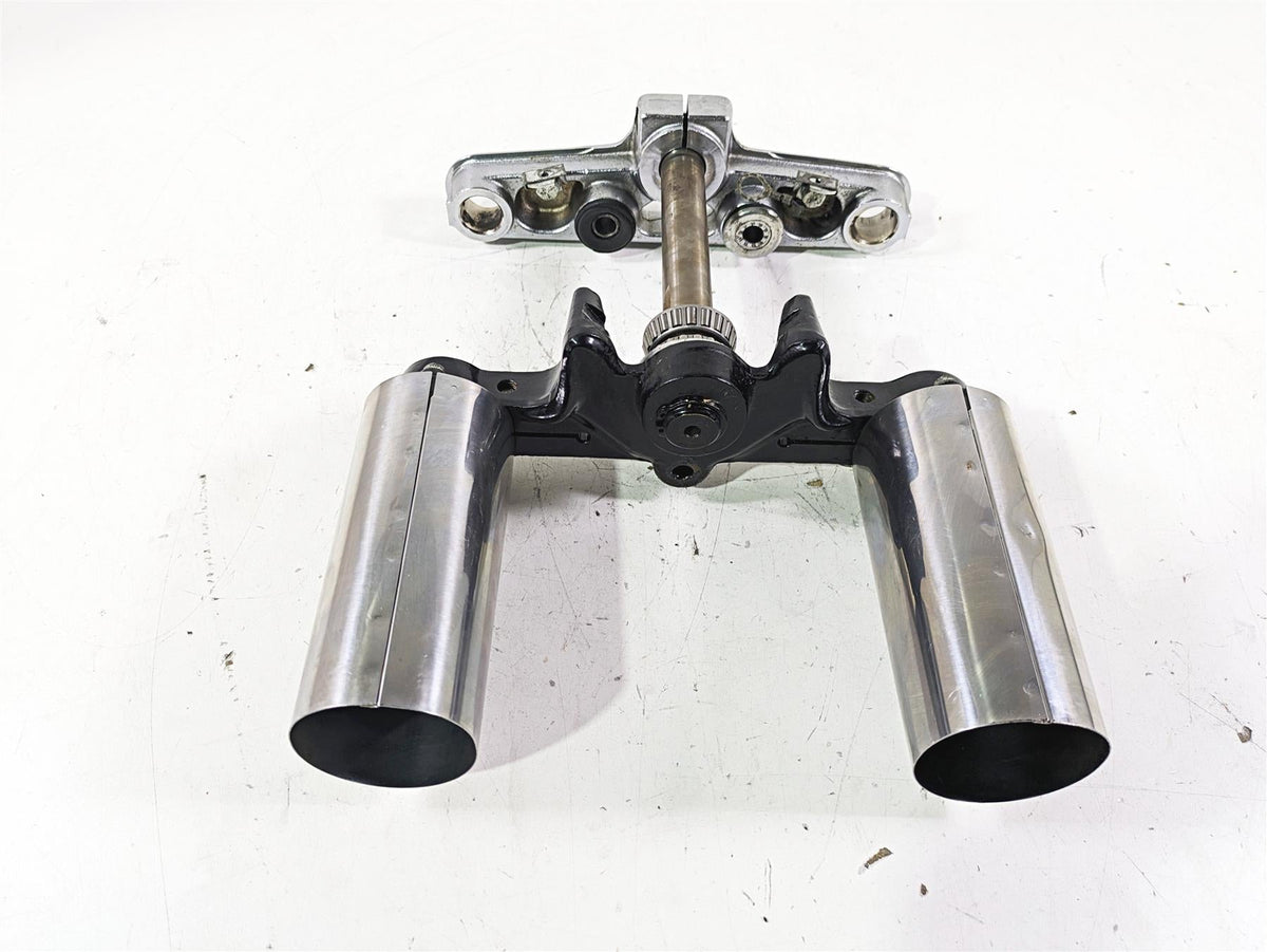 2002 Harley FLSTC Softail Heritage Upper Lower Triple Tree Set 45605-00A {{ shop.shopifyCountryName }} - Mototech271