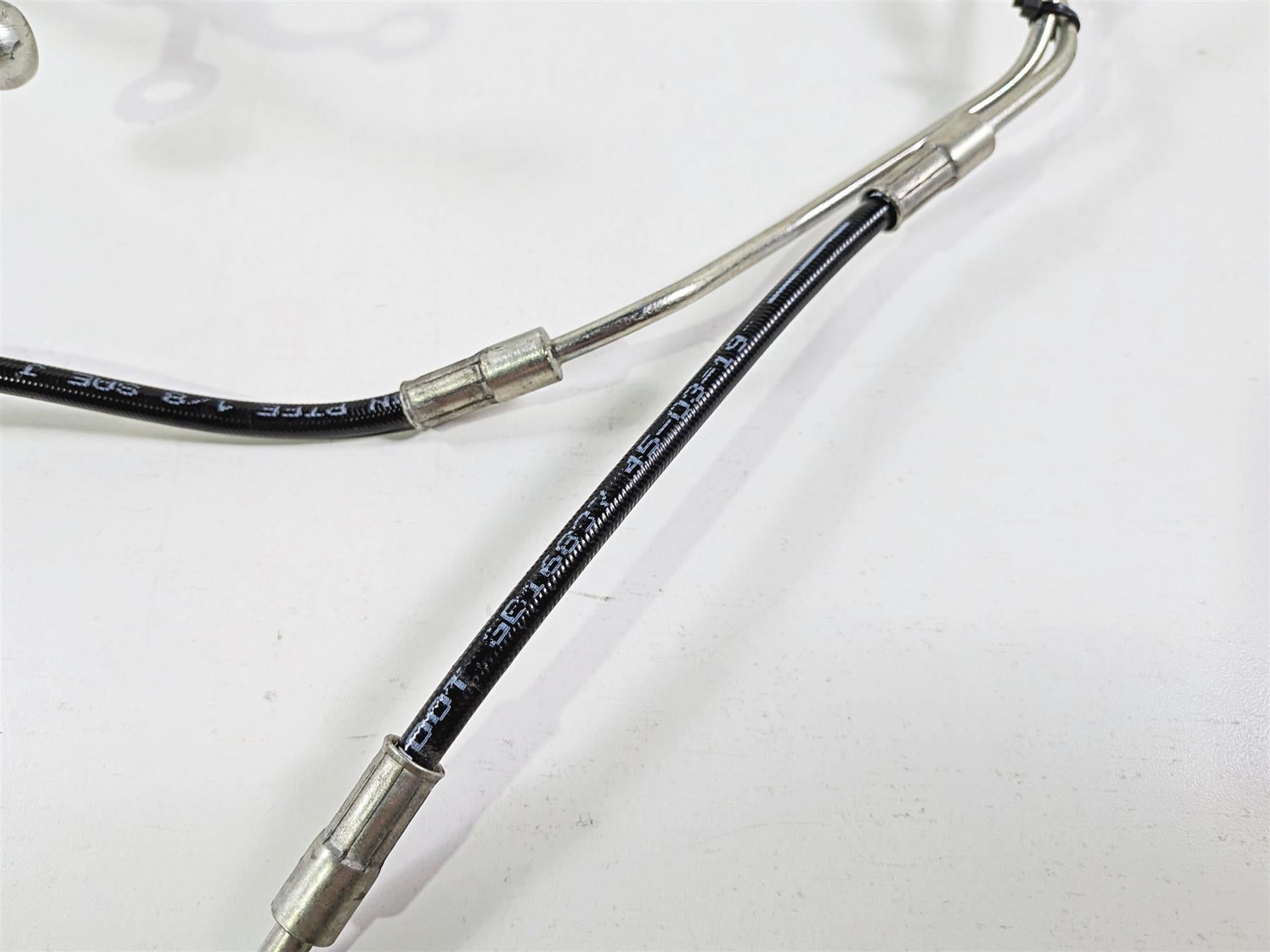 2019 Ducati Panigale V4S V4 S Corse Front Rear Abs Brake Line 61811651A 61911071 {{ shop.shopifyCountryName }} - Mototech271