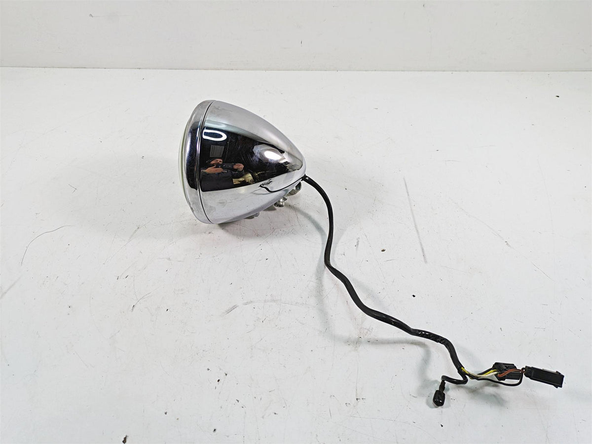 2006 Harley Softail FXSTSI Springer Nice Headlight Head Light Lamp 69769-05 {{ shop.shopifyCountryName }} - Mototech271