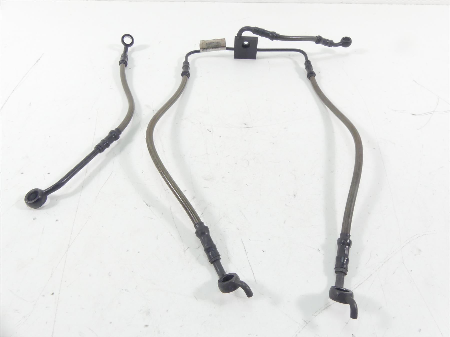 2017 Harley FXSE CVO Pro Street Breakout Front Abs Brake Line Hose Set 41800537