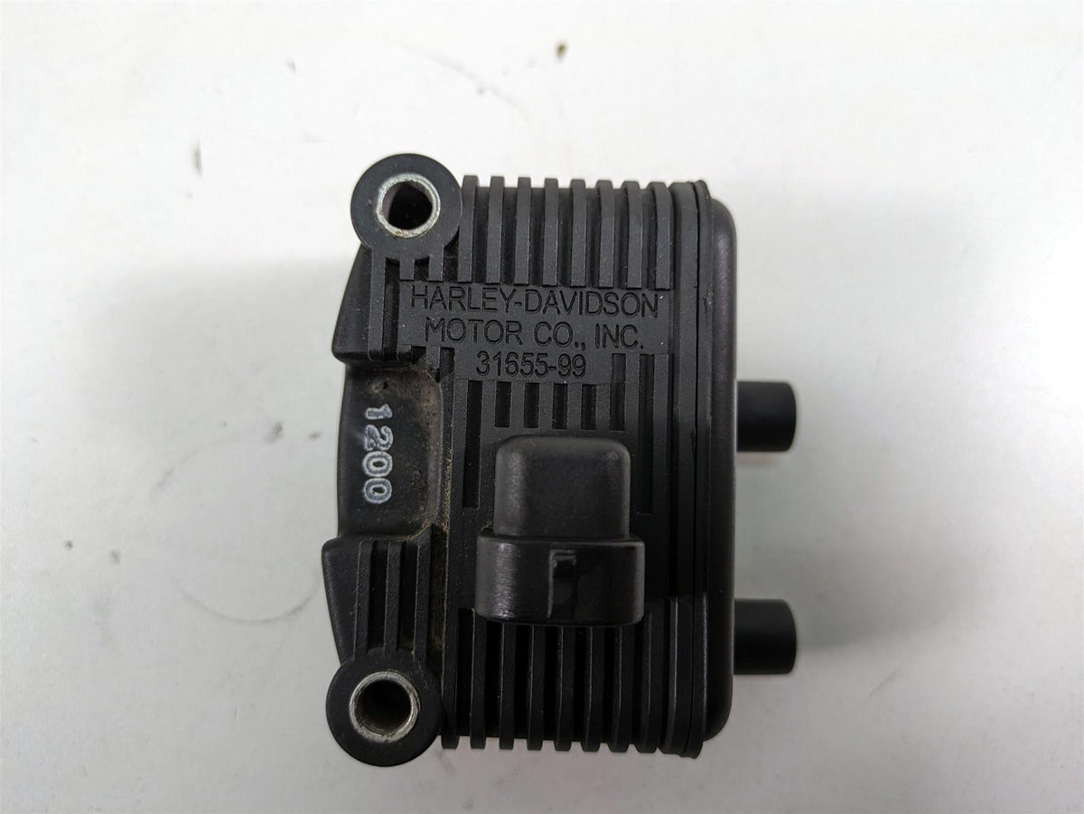 2000 Harley Dyna FXDL Low Rider Denso Ignition Coil & Chrome Cover 31655-99 {{ shop.shopifyCountryName }} - Mototech271