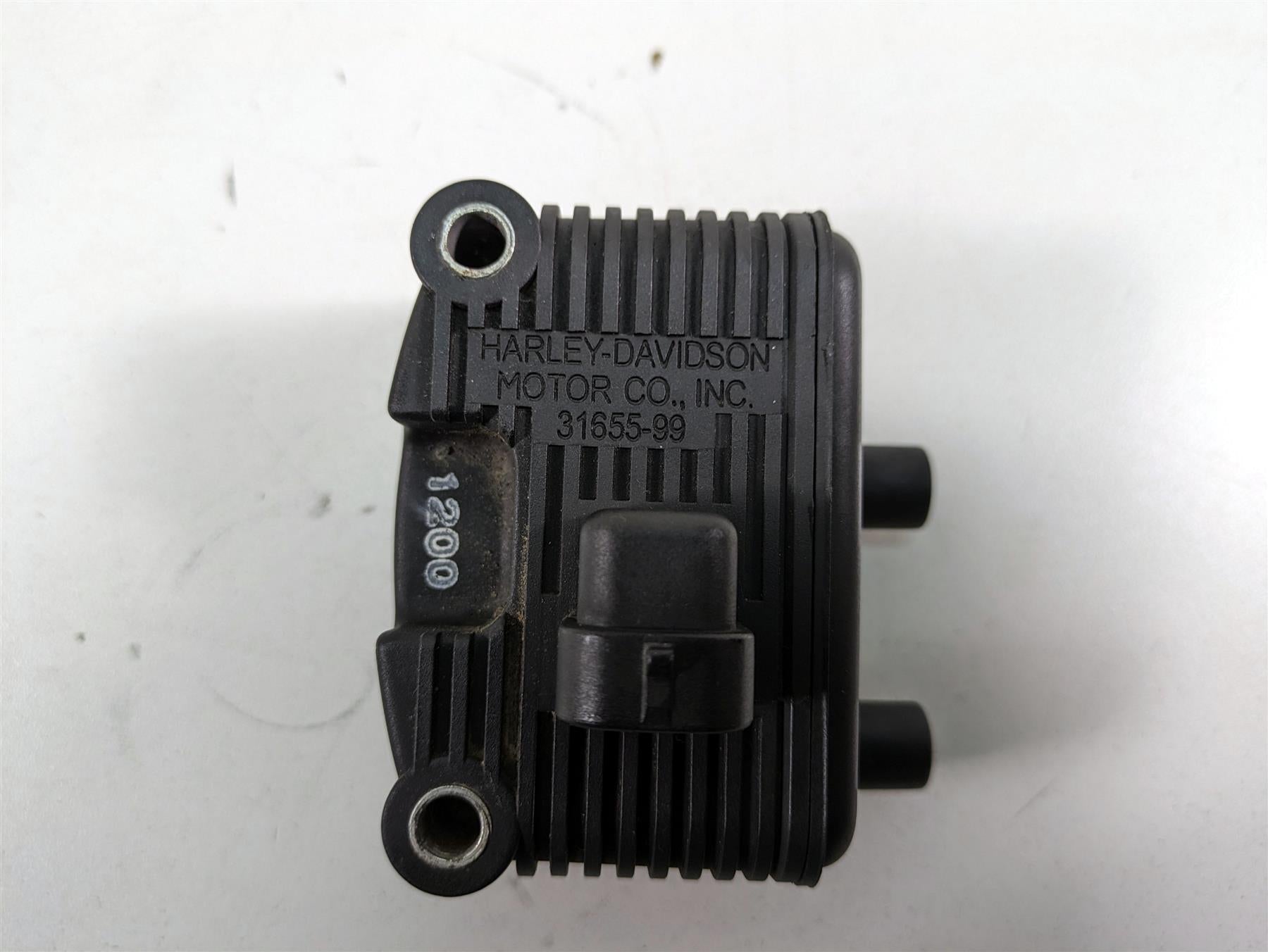 2000 Harley Dyna FXDL Low Rider Denso Ignition Coil & Chrome Cover 31655-99 {{ shop.shopifyCountryName }} - Mototech271