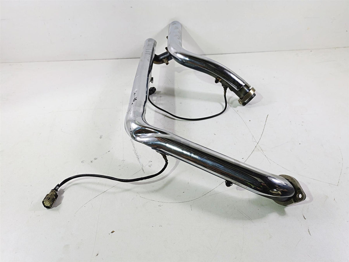 2017 Harley FLS Softail Slim Stock Header Manifold Heat Shield Set Read 65600196 {{ shop.shopifyCountryName }} - Mototech271