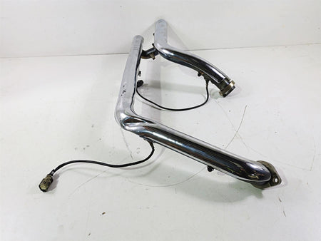 2017 Harley FLS Softail Slim Stock Header Manifold Heat Shield Set Read 65600196 {{ shop.shopifyCountryName }} - Mototech271