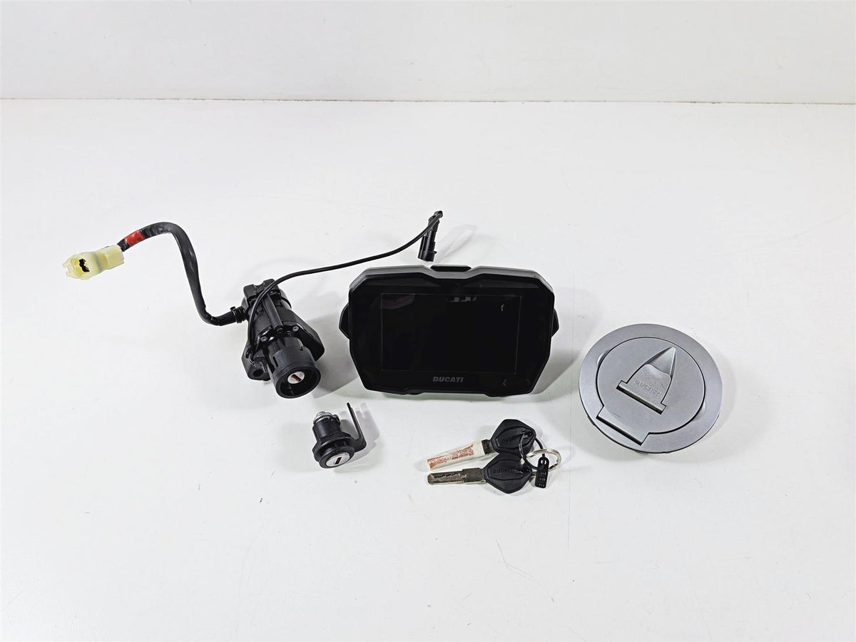 2023 Ducati Streetfighter V4 Speedometer Screen Ignition Switch Key 40612024A-Mototech271