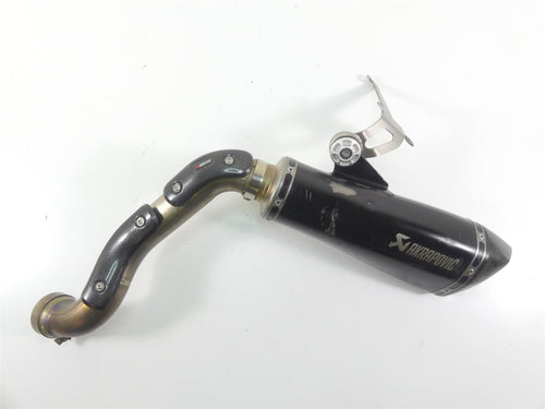 2017 BMW RnineT Racer K32 Akrapovic Slip On Exhaust Pipe Muffler 77112455702 | Mototech271