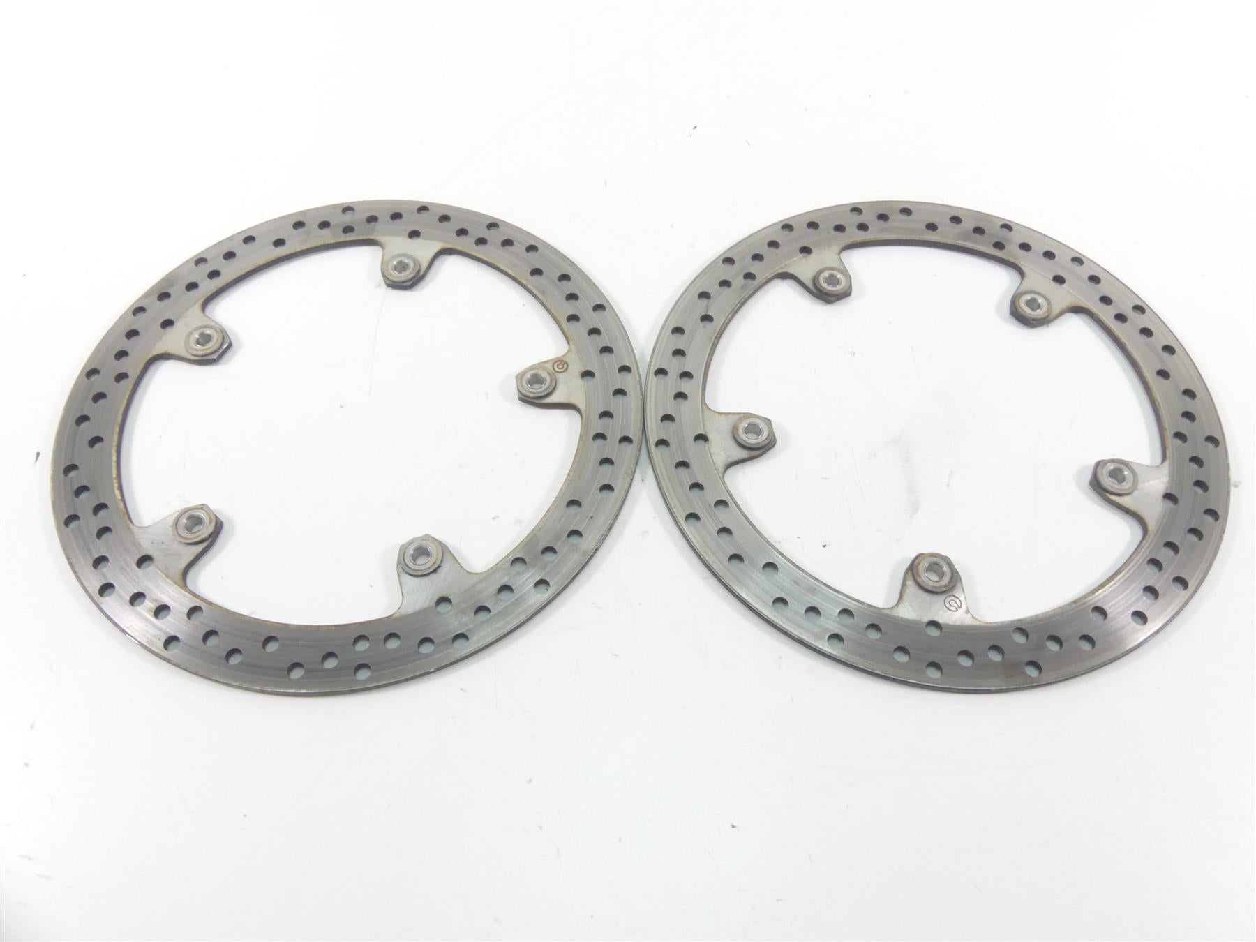 2016 BMW S1000XR K49 Front Brembo Brake Rotor Disc Set 320mm 34118526575 {{ shop.shopifyCountryName }} - Mototech271