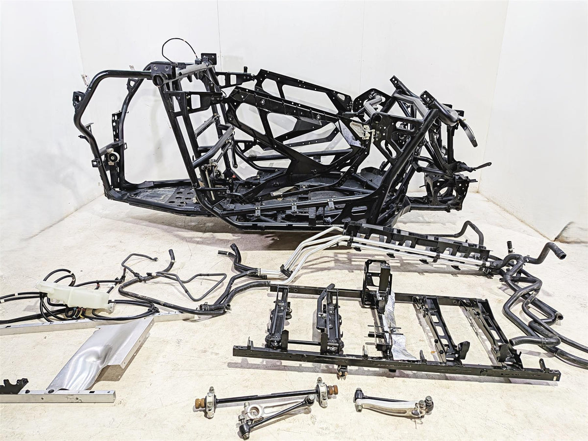 2022 Polaris RZR Turbo R Ultimate Straight Main Frame Chassis with Clean Ohio Title 1026099-Mototech271