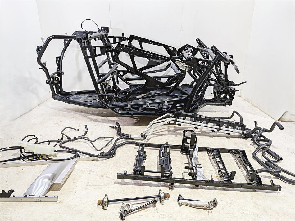 2022 Polaris RZR Turbo R Ultimate Straight Main Frame Chassis with Clean Ohio Title 1026099-Mototech271