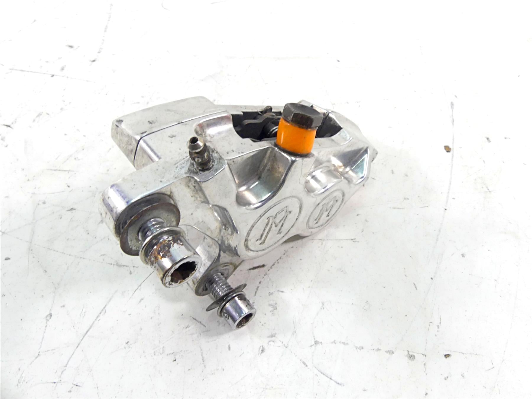 2009 Big Dog K9 Performance Machine Polished Front Brake Caliper 182-000001-02 {{ shop.shopifyCountryName }} - Mototech271