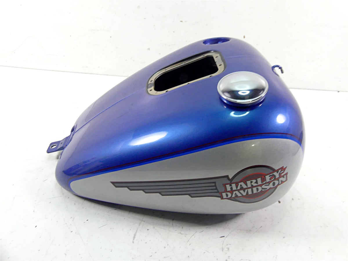 2006 Harley Softail FXSTSI Springer Fuel Gas Petrol Tank 5 Gallon 61625-01E {{ shop.shopifyCountryName }} - Mototech271