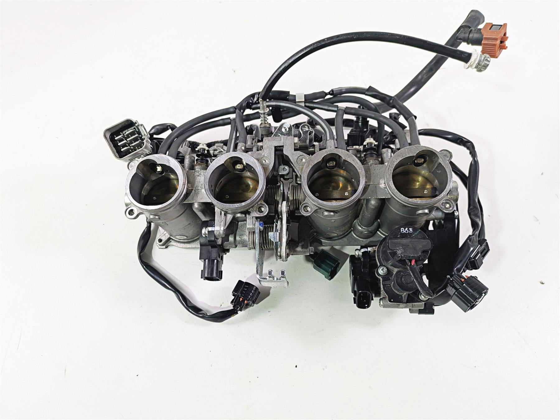 2009 Yamaha FZ1 FZS10 Fazer Throttle Body Bodies & Wiring 2D1-13750-10-00 {{ shop.shopifyCountryName }} - Mototech271