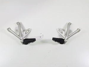 2015 BMW R1200 GS Adv K51 Rear Passenger Footpeg Set 46718526741 46718526742