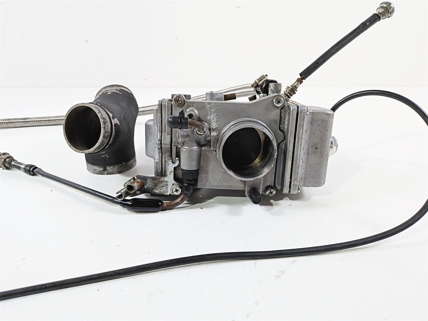 Harley Davidson Big Twin Mikuni Flat Slide Carburetor Carb HSR42 TM42-6 {{ shop.shopifyCountryName }} - Mototech271