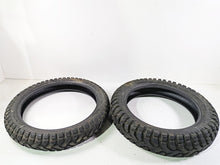 Load image into Gallery viewer, Used Motorcycle Tire Set Mitas Enduro Trail 11/80-19 150/70-17 70001042
