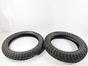 Used Motorcycle Tire Set Mitas Enduro Trail 11/80-19 150/70-17 70001042