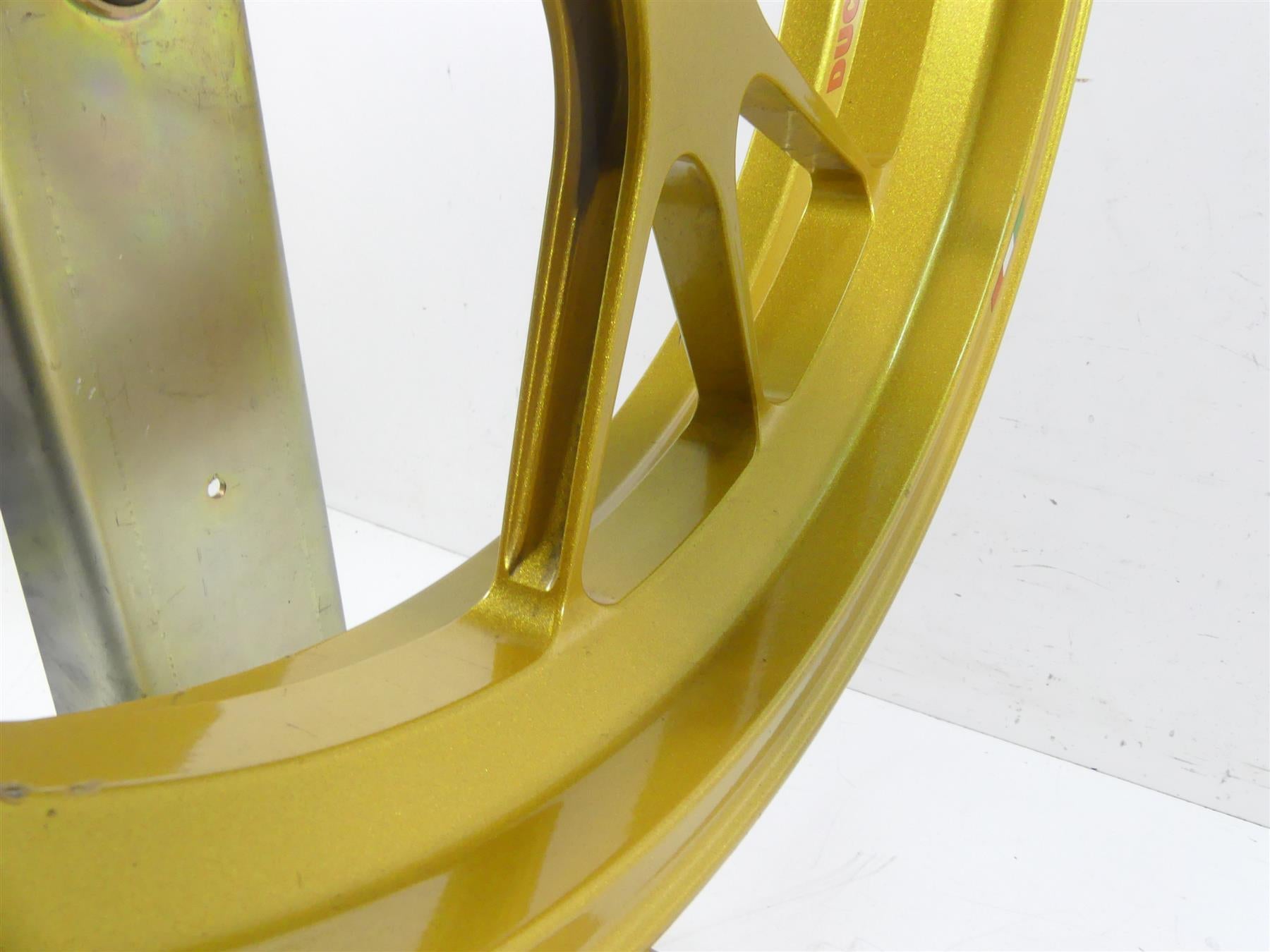 2018 Ducati Hypermotard 939 SP Front Wheel Rim Marchesini 17x3.5 -Dent 50121651A {{ shop.shopifyCountryName }} - Mototech271