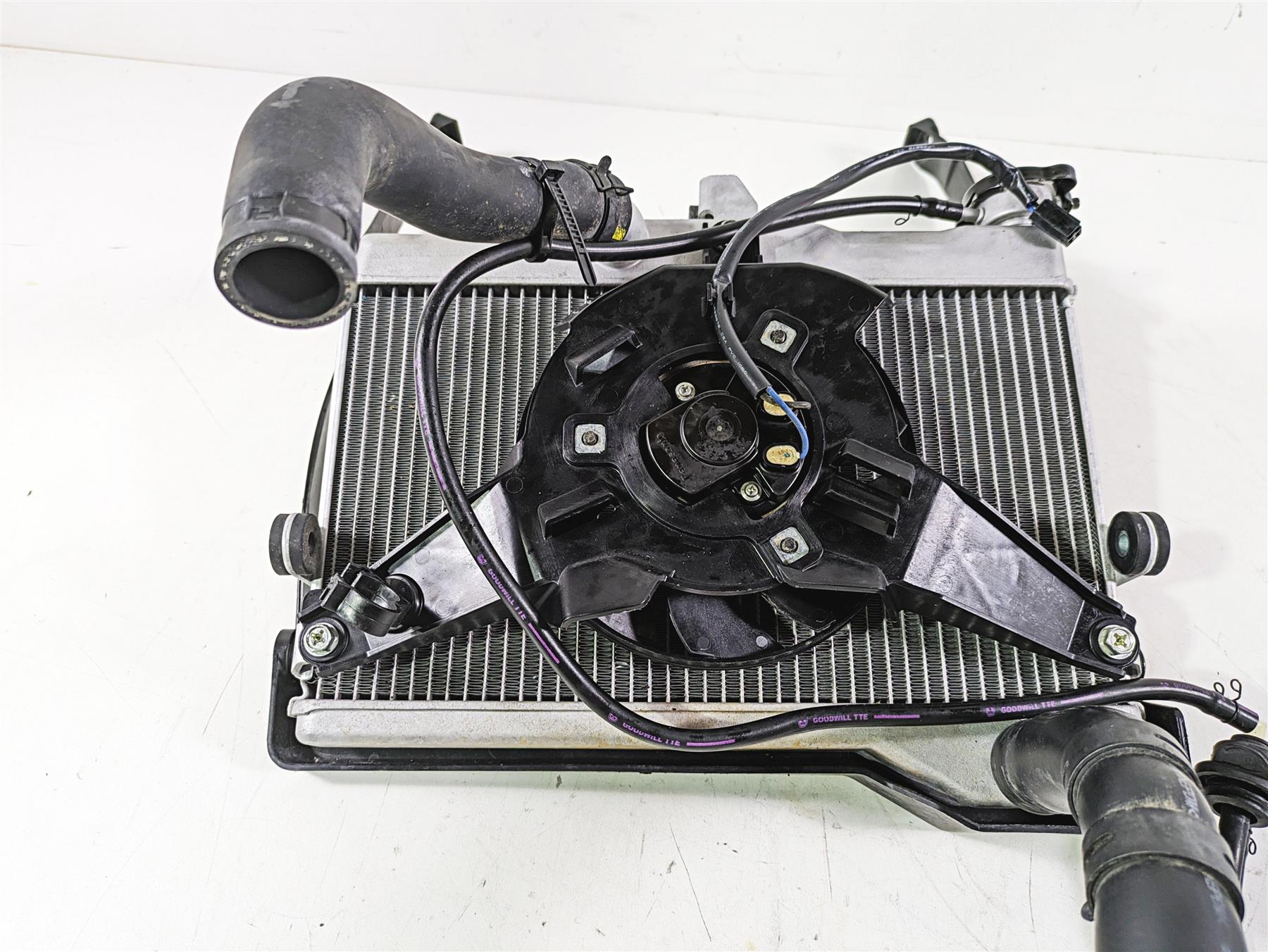 2021 Yamaha Tenere 700 XTZ7 Radiator Fan Reservoir Hoses Covers BW3-12461-00-00 {{ shop.shopifyCountryName }} - Mototech271
