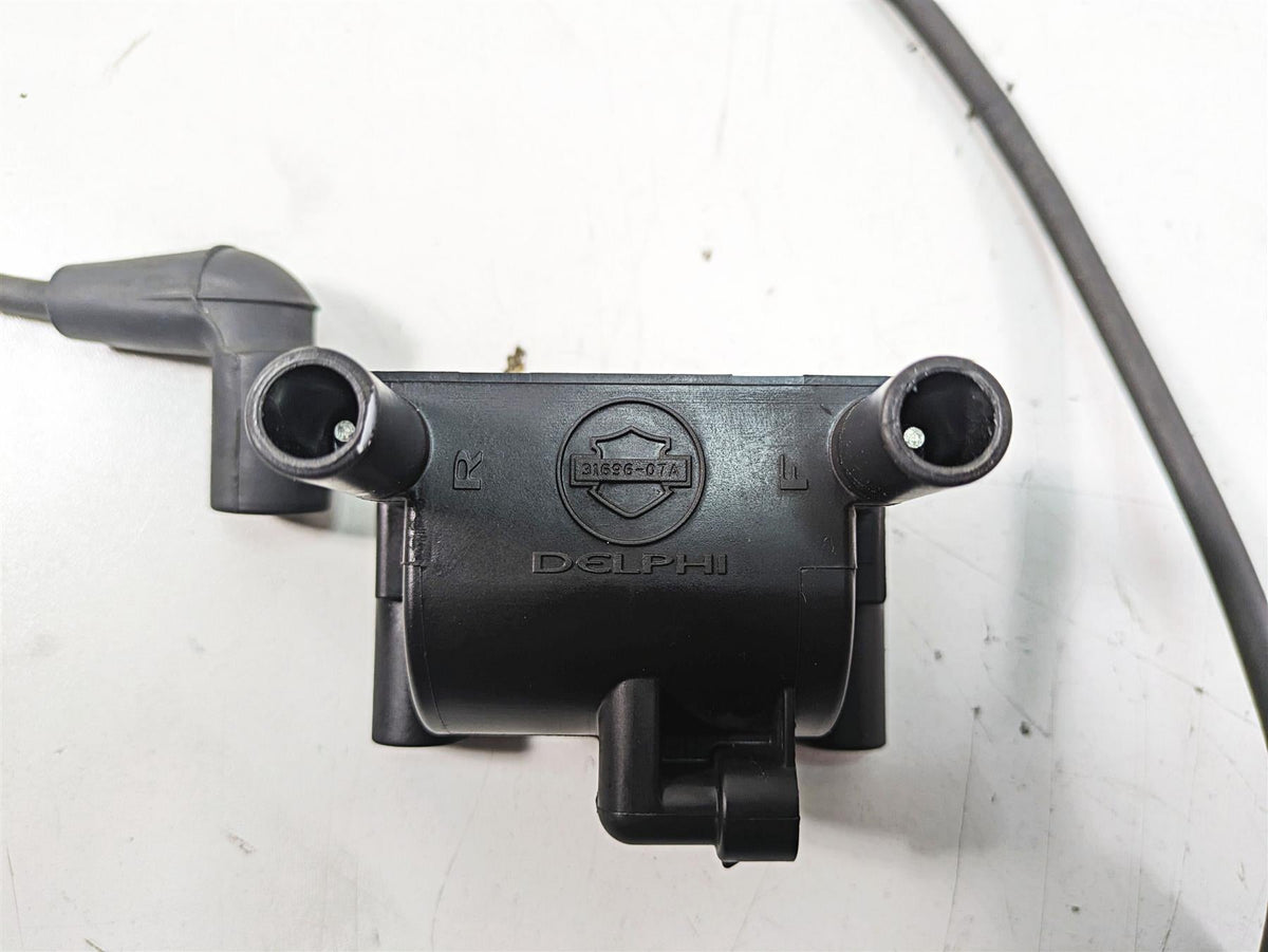 2013 Harley Touring FLHX Street Glide Ignition Coil Wires Plug Set 31696-07A {{ shop.shopifyCountryName }} - Mototech271